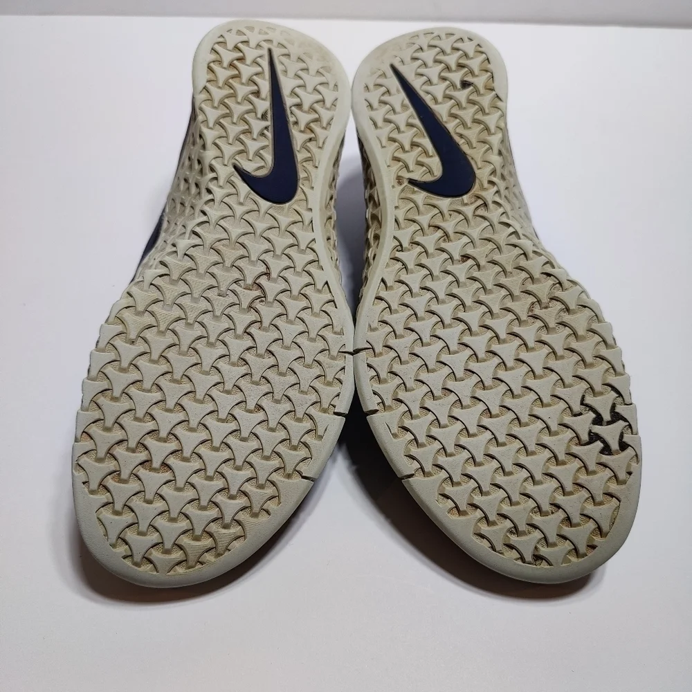 Nike Metcon 4 Metallic Navy Athletic Sneakers Women's Lace Up Shoes Size 10